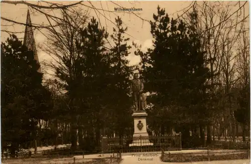 Wilhelmshaven - Prinz Adalbert Denkmal -483522