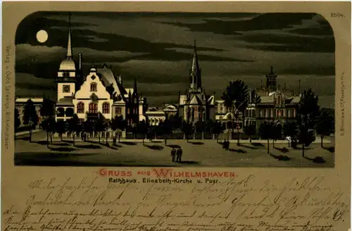 Gruss aus Wilhelmshaven - Litho -483582