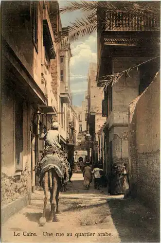 Cairo - Une rue au quartier arabe -484868