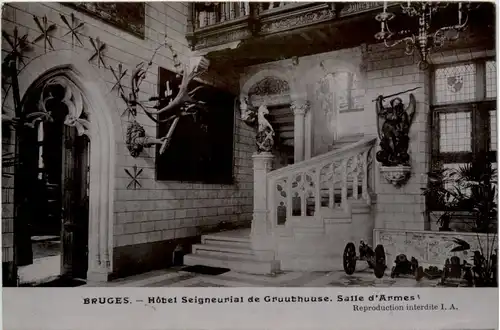 Bruges - Hotel Seigneurial de Gruuthuuse -485846