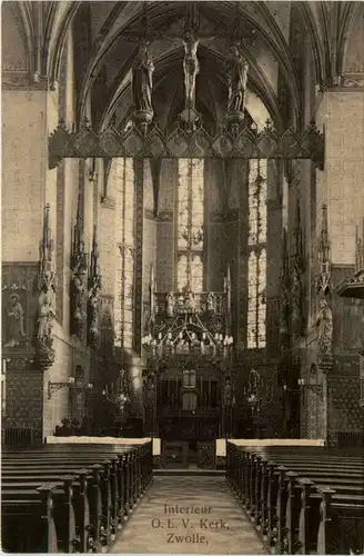 Zwolle - Interieur Kerk -485284