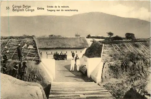 Uvira - Entree de la redoute -485360