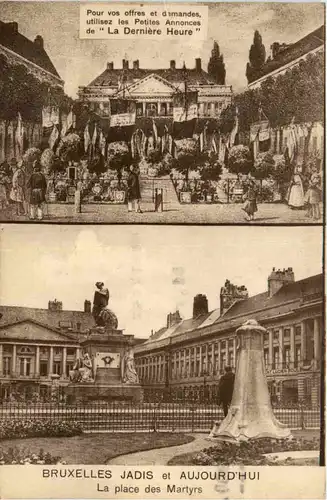 Bruxelles - La place des Martyrs -486370