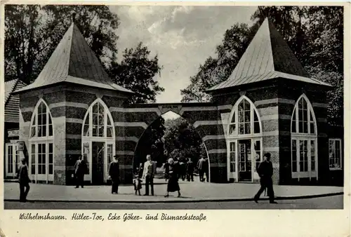 Wilhelmshaven - Hitler Tor -483762