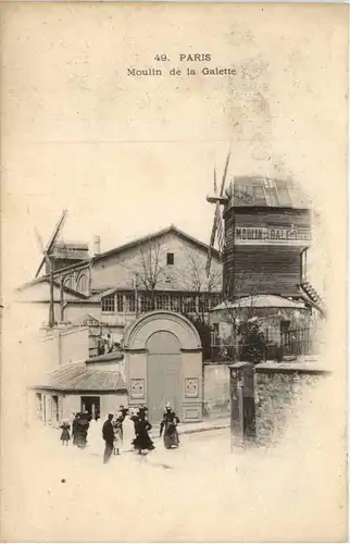 Paris - Moulin de la Galette -486006