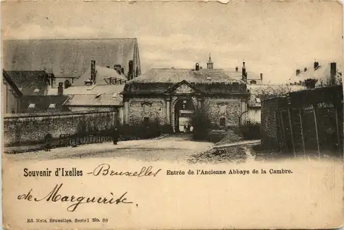 Souvenir d Ixelles - Entree de l Ancienne Abbaye -486526
