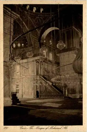 Cairo - The Mosque of Mohamed Ali -485456