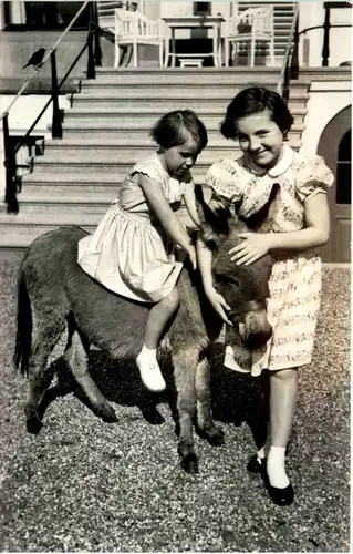 Princessen Margriet en Marijke - Donkey -485148