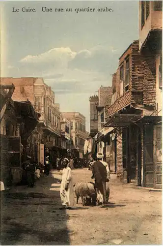 Cairo - Une rue au quartier arabe -484862