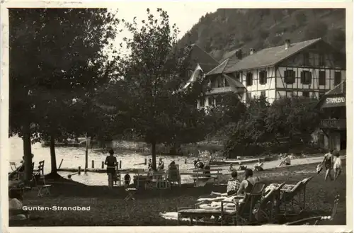 Gunten - Strandbad -484002