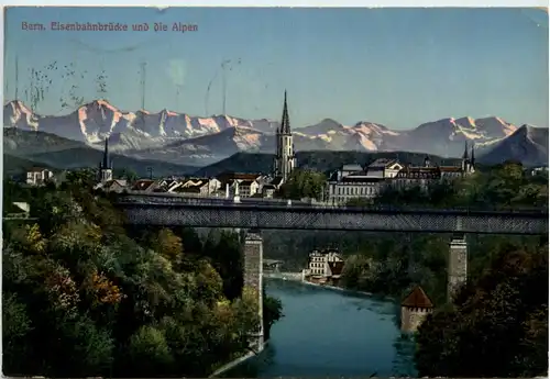 Bern - Eisenbahnbrücke -484922