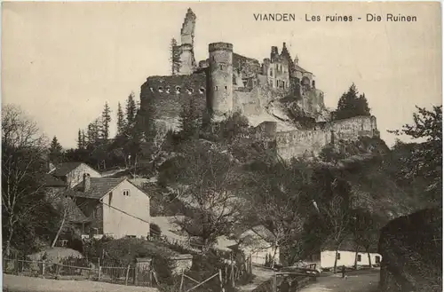 Vianden - Les ruines -484962