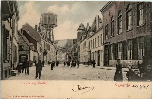 Vilvorde - La rue des Moulins -485820