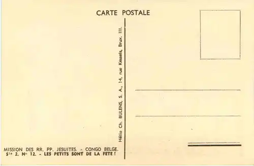 Congo Belge - Mission des RR PP Jesuites -485408