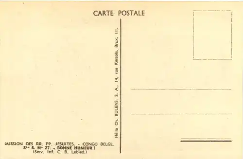 Congo Belge - Mission des RR PP Jesuites -485428