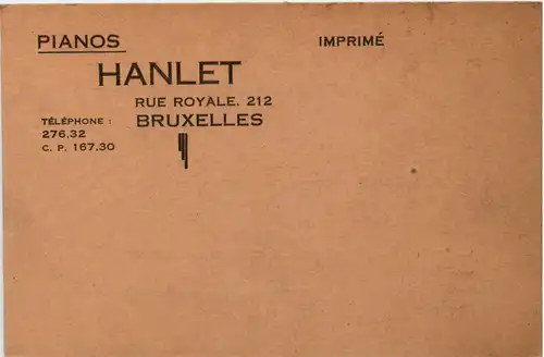 Bruxelles - Oainos Hanlet -485716
