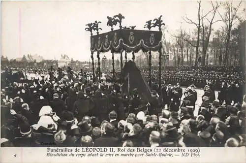 Funerailles de Leopold II - Roi des Belges -486904