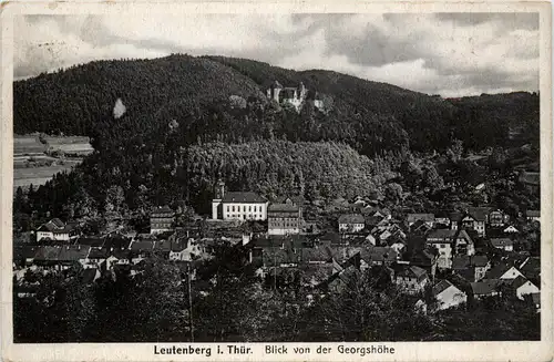 Leutenberg i. Thür. - Blick von der Georgshöhe -367956