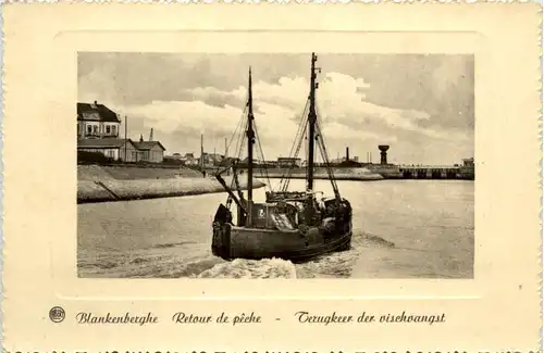 Blankenberghe - Retour de peche -485976