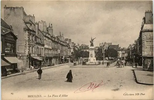 Moulins - La Place d Allier -485996
