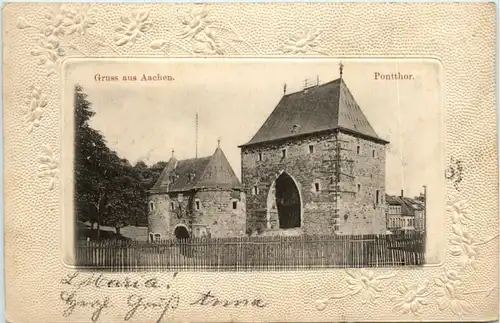 Gruss aus Aachen - Pontthor -487224