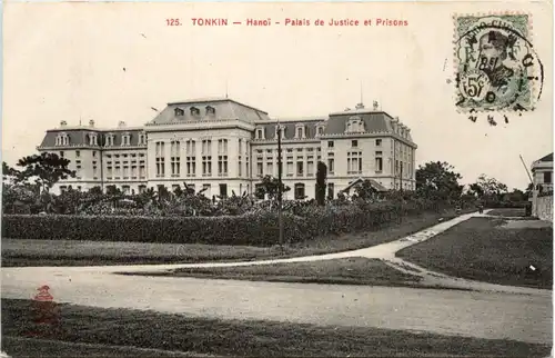 Tonkin - Hanoi - Palais de Justice et Prisons -484618