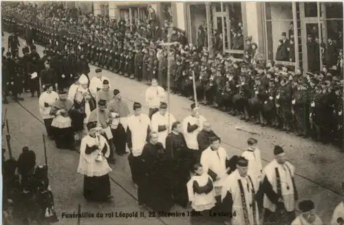 Funerailles de Leopold II - Roi des Belges -486920