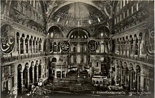 Constantinople - Interieur de Ste. Dophia -484798