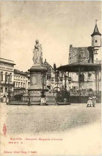 Malines - Monument Marguerite d Autriche -486344