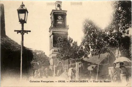 India - Pondichery - Tour de Bazar -484838