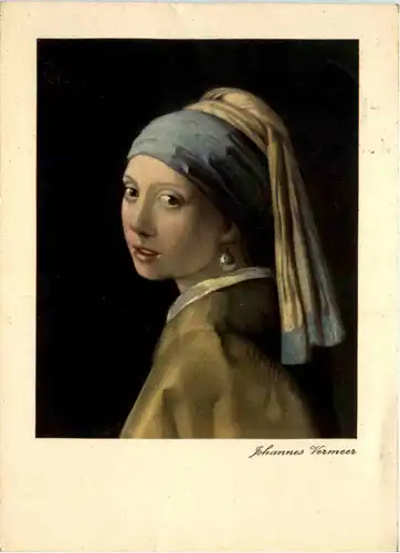 Künstlerkarte - Johannes Vermeer -486424