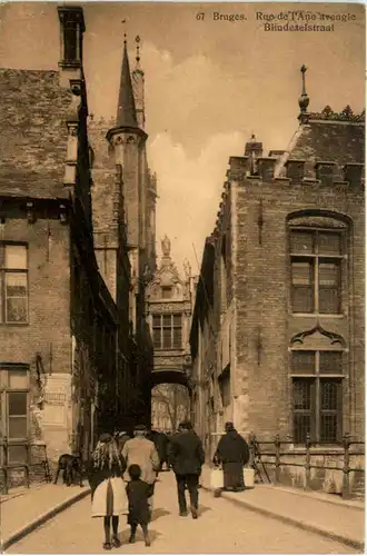 Bruges - Rue de l Ane aveugle -485782