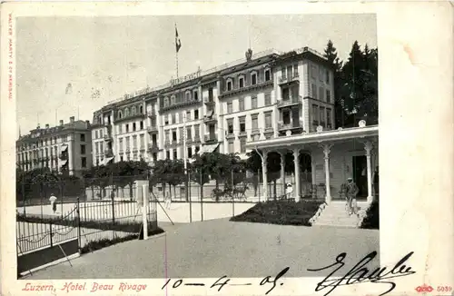 Luzern - Hotel Beau Rivage -486068