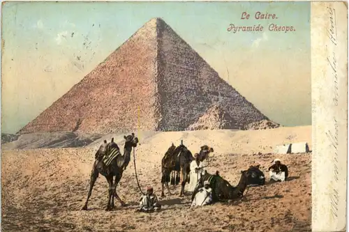 Cairo - Pyramide Cheops -486444