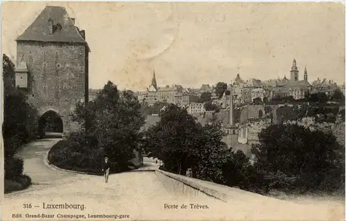 Luxembourg - Porte de Treves -484938