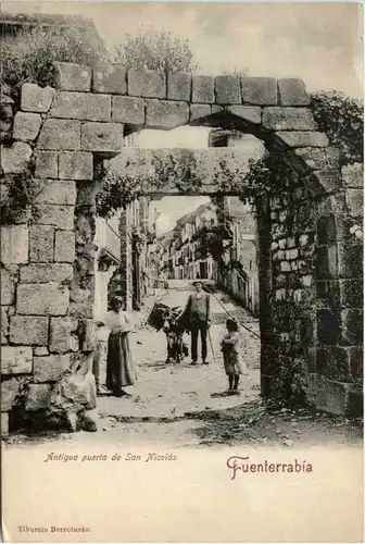 Fuenterrabia - Antigua puerta de San Nicolas -484998