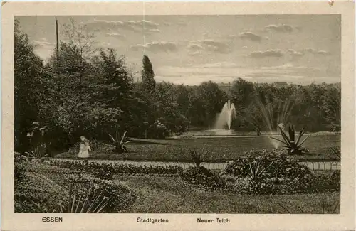 Essen, Stadtgarten, Neuer Teich -368636