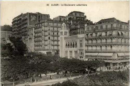 Alger - Le Boulevard Laffarriere -485338