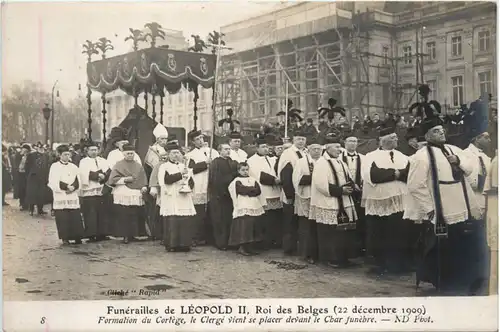 Funerailles de Leopold II - Roi des Belges -486910