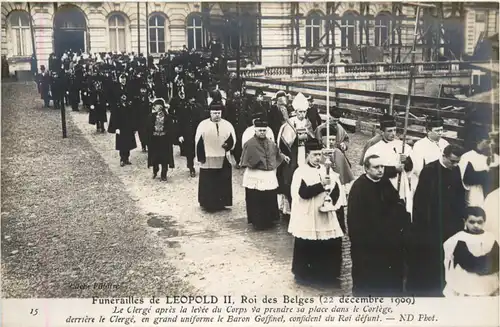 Funerailles de Leopold II - Roi des Belges -486918