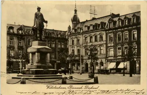 Wilhelmshaven - Bismarck-Denkmal -488044