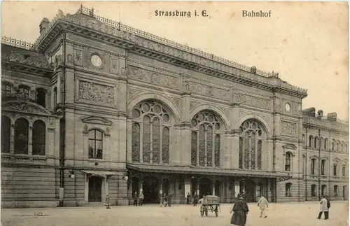 Strassburg im Elsass - Bahnhof -487114