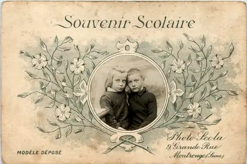 Mantroure - Seine - Souvenir Scolaire -486722