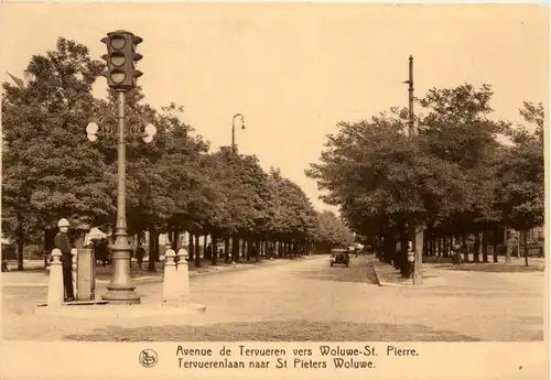 Bruxelles - Tervuerenlaan naar St. Peters Woluwe -485598