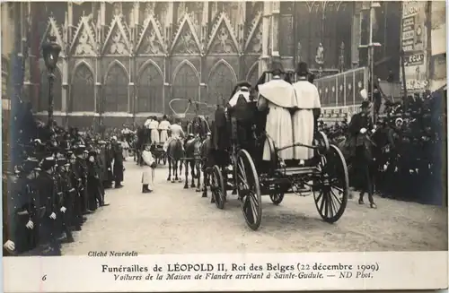 Funerailles de Leopold II - Roi des Belges -486902