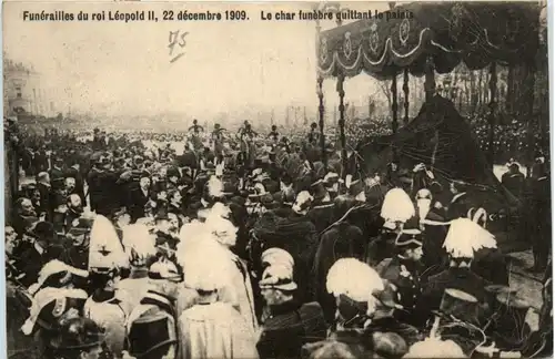 Funerailles de Leopold II - Roi des Belges -486922