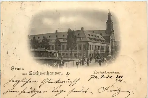 Gruss aus Sachsenhausen, Deutschherrnhaus -369456