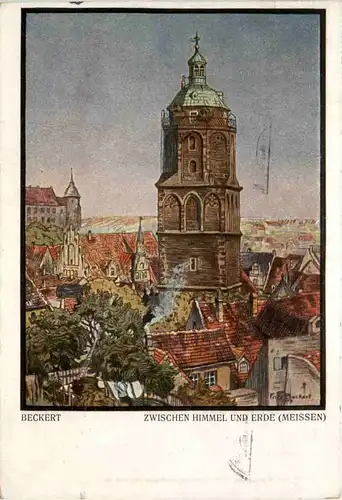 München, Beckert, Zwischen Himmel und Erde (Meissen) -369496