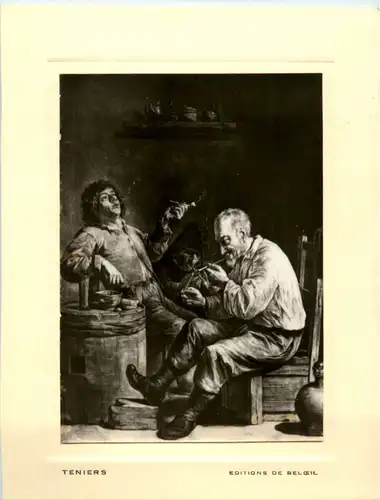 Künstlerkarte Teniers -487408