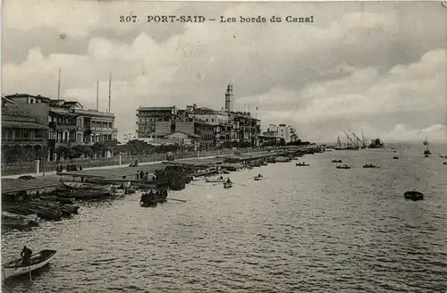 Port Said - Les bords du Canal -486756